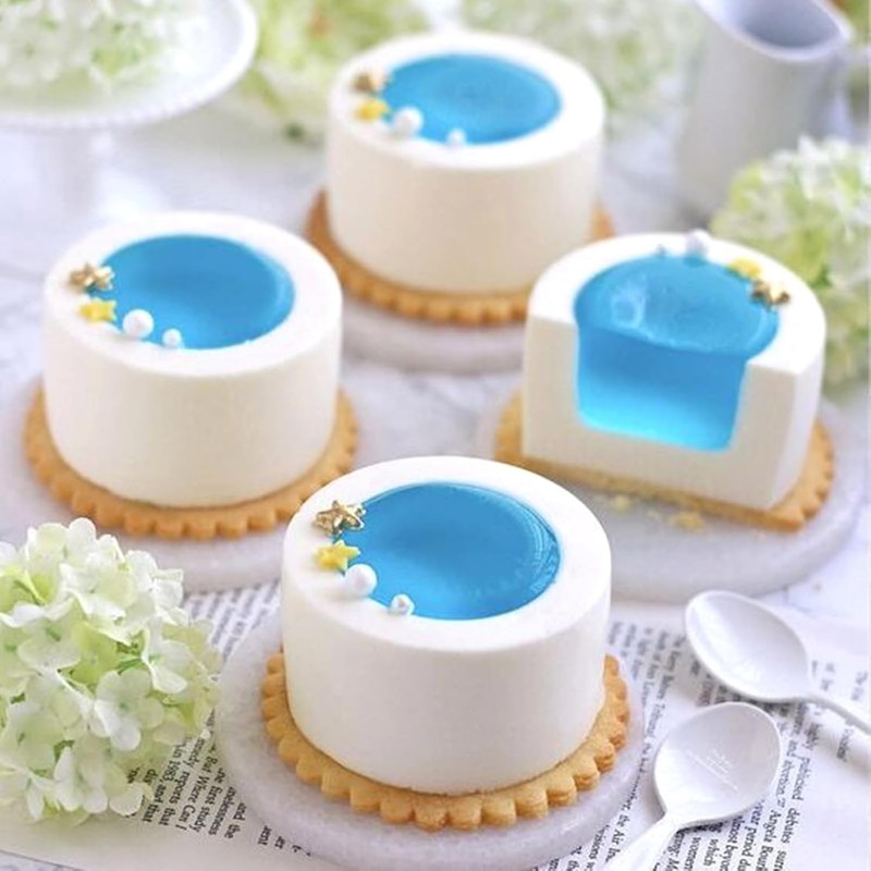 2Pcs Chocolate Candy Mold Silicone round Molds for Baking Muffin Cake, Dessert, gallery