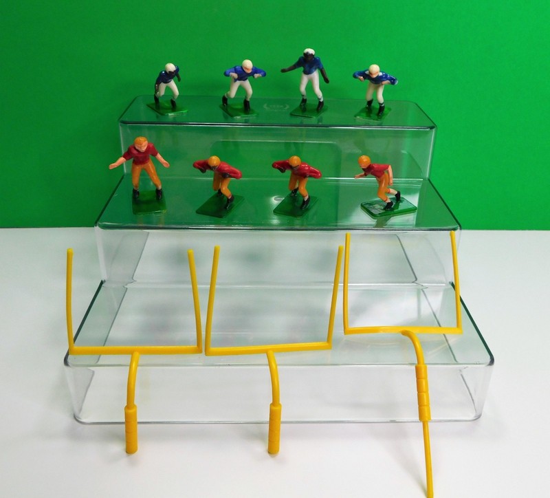 Wilton Cake Toppers Super Bowl Football Set Vintage Lot of 11 Pieces 1306-113