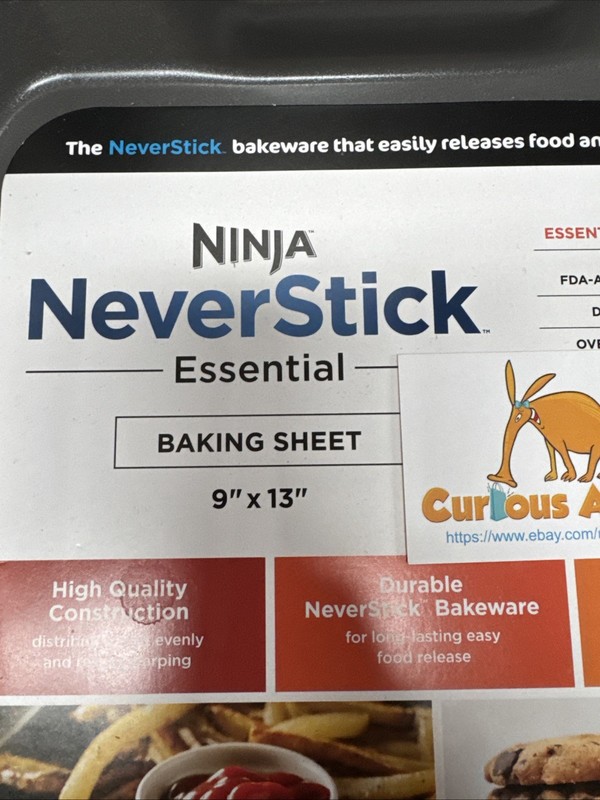 NeverStick Essential Aluminized Steel 9" x 13" Baking Sheet, B10013 gallery