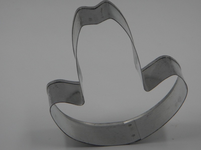 Tinplated 4 New Steel Cowboy Hat, Boot,Angel,Cross,Shape Fondant Cookie Cutter gallery