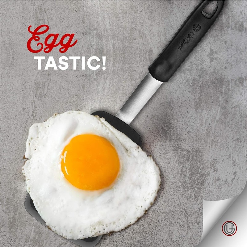 2 Pa Flexible Silicone Spatula Turner Set, Non-Sti 600F Heat gallery