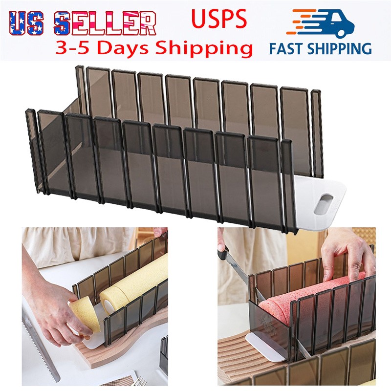 Simple Mold Slicer Practical Baking Kitchen Layering Tool Easy Cake Roll Cutting