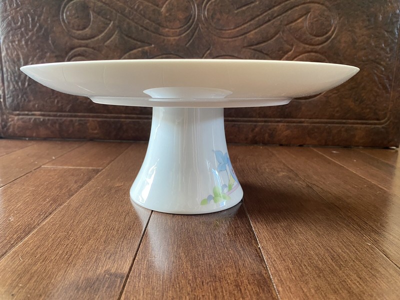 Vintage Westbury Toscany Collection Japan Pedestal Cake Plate Stand gallery