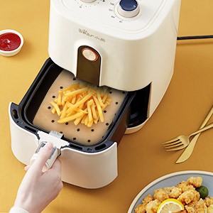 MUNS 200PCS Parchment Paper, 9 Inch Square Air Fryer Liner, Paper gallery