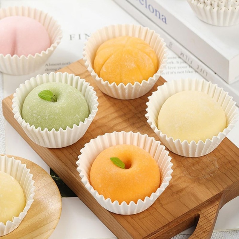 Rainbow Standard Cupcake Liners 400 Count Colorful Paper Baking Cups Disposable gallery