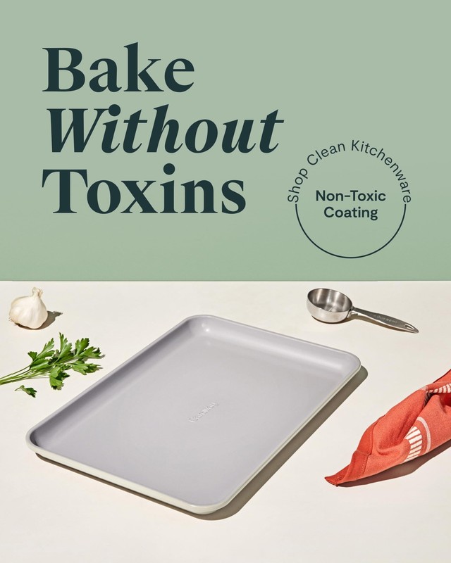 Caraway Non-Stick Ceramic Medium Baking Sheet Duo - Naturally Slick Ceramic gallery