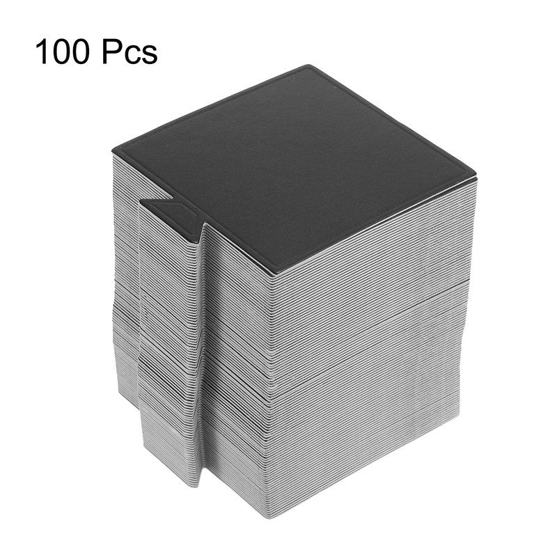 100pcs Mini Cake Boards Mousse Cake Cardboards Square for Cake Bases Black gallery