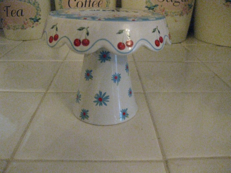 Adorable Home Essentials Miniature Cupcake Stand Riser Yummy With Cherries gallery