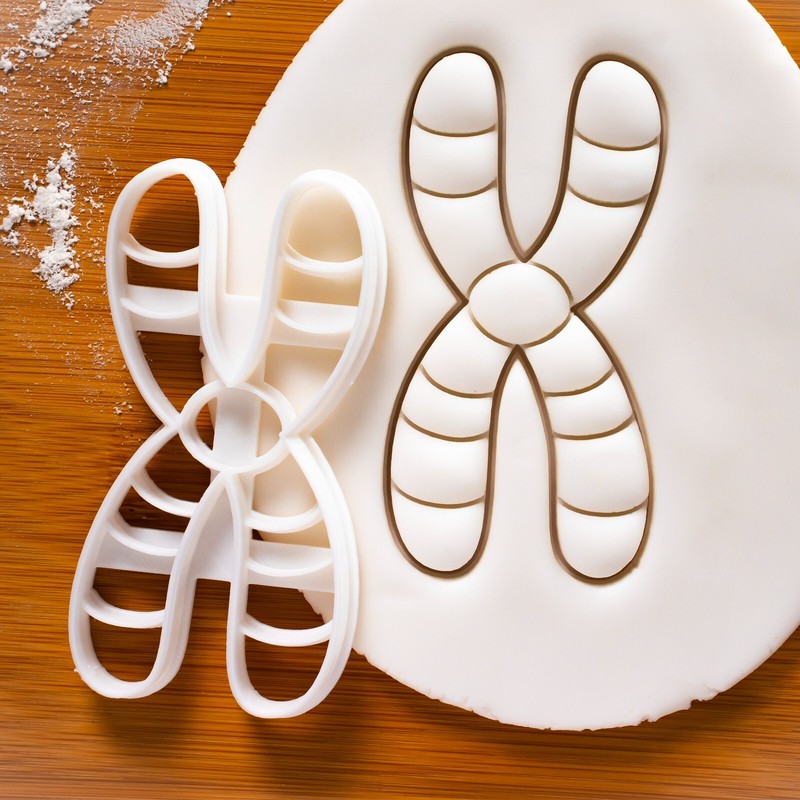 Chromosome Cookie Cutter – microbiology genetic molecule medical science DNA