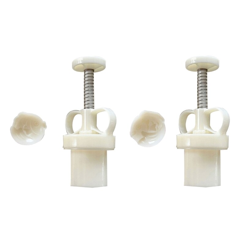 Hand Pressure Fish Shape Fondant Mooncake Mould Press Cookie Cutters Baking Tool gallery