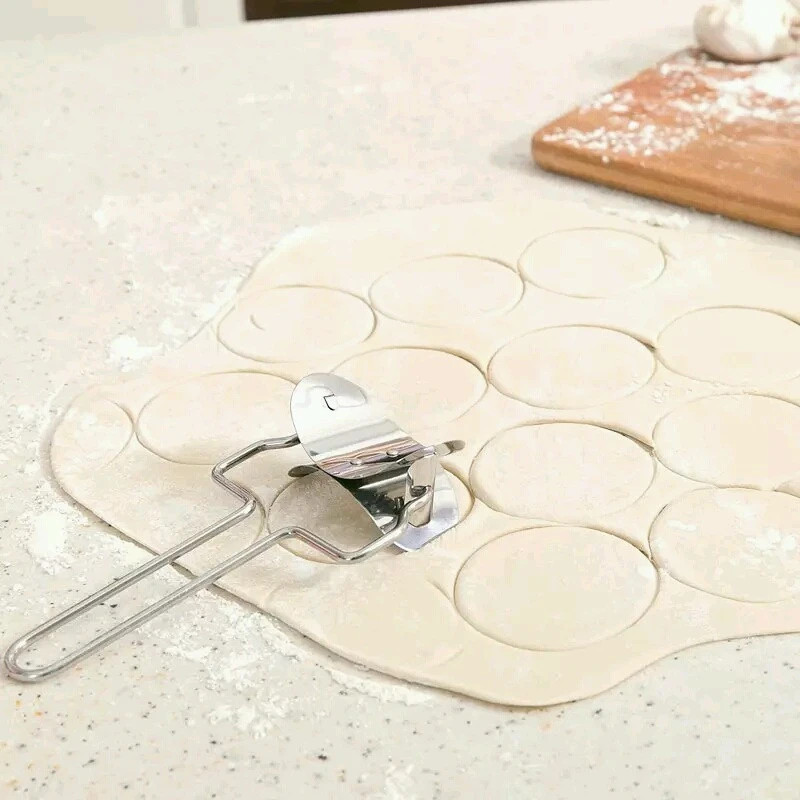 Stainless Steel Dumpling Maker Cutter Knife Baking Kitchen Pastry Pasta Tools gallery