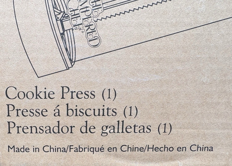 Pampered Chef Cookie Press 16 Discs Beige 1525 Kids Family Holiday Free Shipping gallery