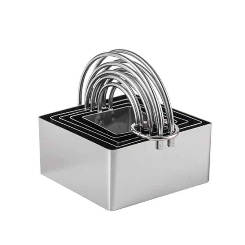 NEW 5PCS Stainless Steel Biscuit Cookie Cutter Set Fast Shipping gallery