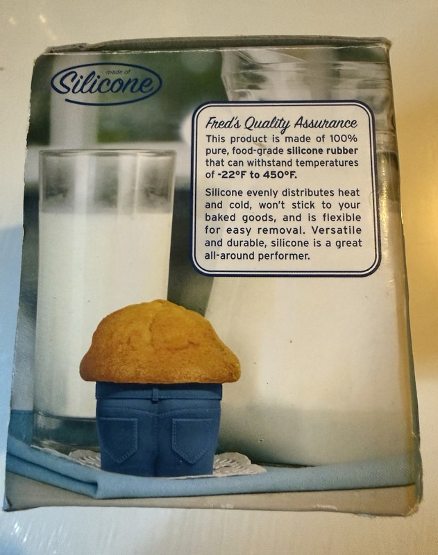 Muffin Tops Silicone Blue Jeans Baking Cups 2 Boxes Of 4 Baking Muffins gallery