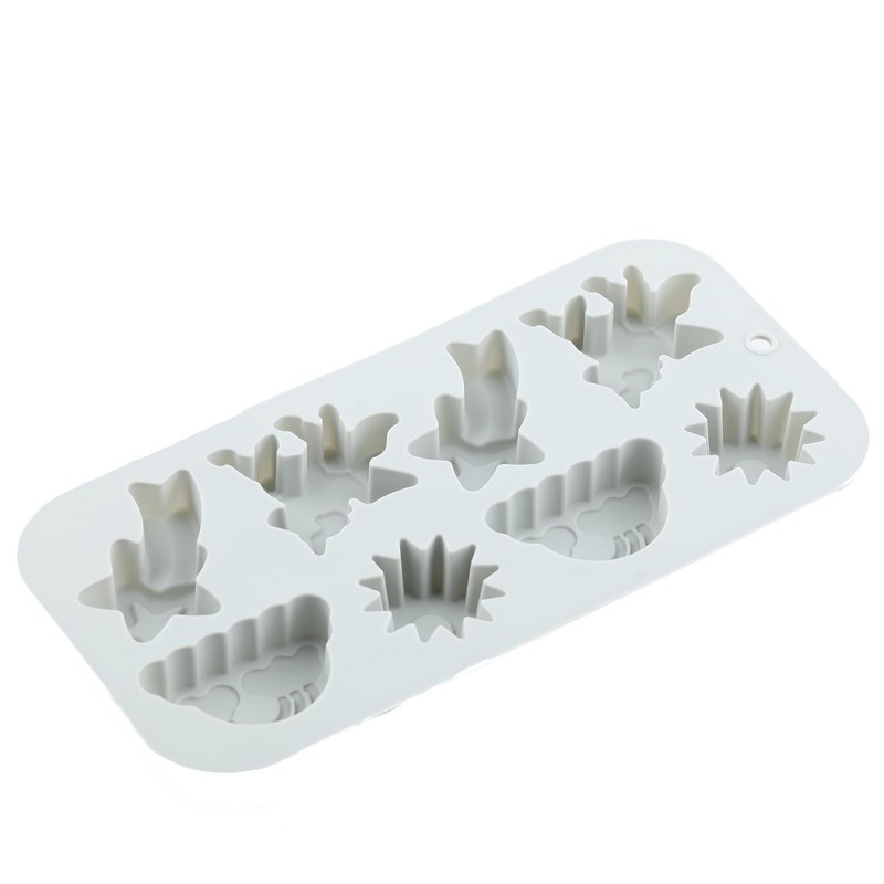 AIBOYA 8 Cavity Winged Unicorn Themed Silicone Molds Rainbow Unicorn Sun Mete... gallery