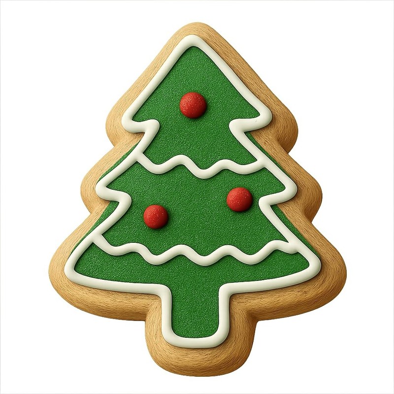 Pine Tree Cookie Cutter & Stamp, Fondant & Clay - 4x3.2 gallery