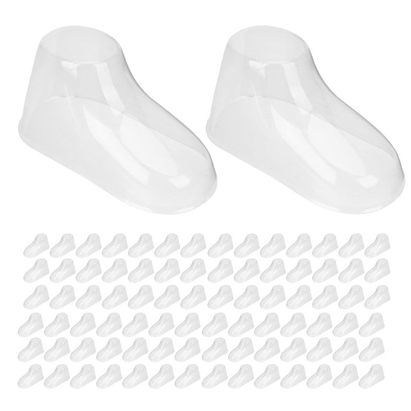 160pcs Baby Foot Display: Clear Baby Feet Display - Realistic Infant gallery