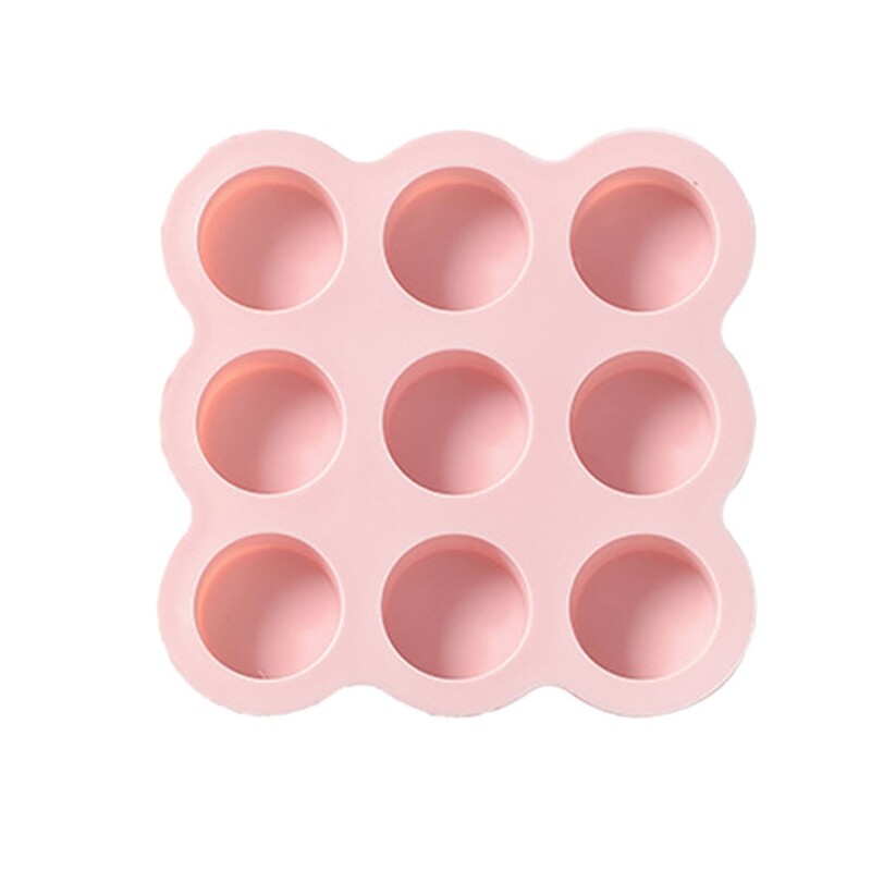 3D Fondant Exquisite Round Shape Chocolate Mold Polymer Craft DIY Molds Home