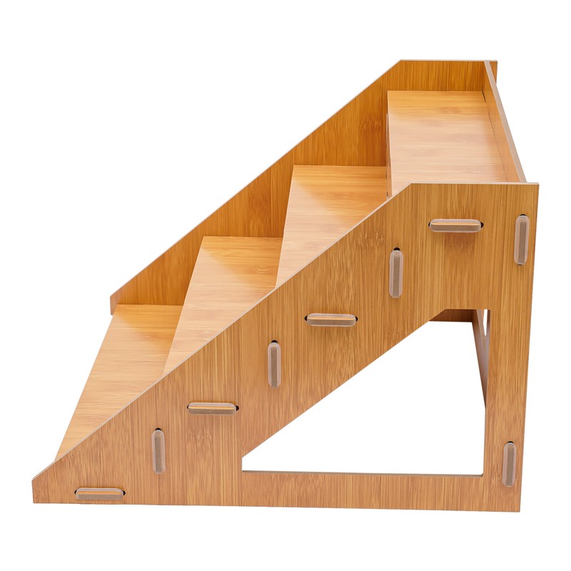 4 Pcs Retail Display Rack, 4 Tier Display Rack, Tabletop Display Stand gallery