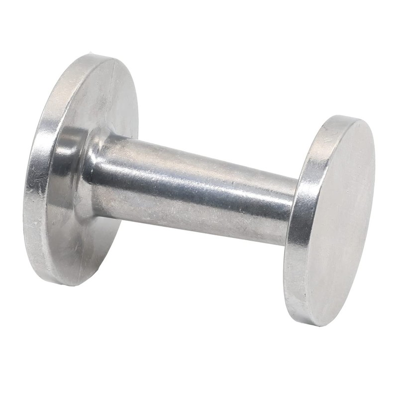 Ezebesta Dual-Sided Espresso Hand Tamper 51mm and 58mm Dual Ended Silver gallery
