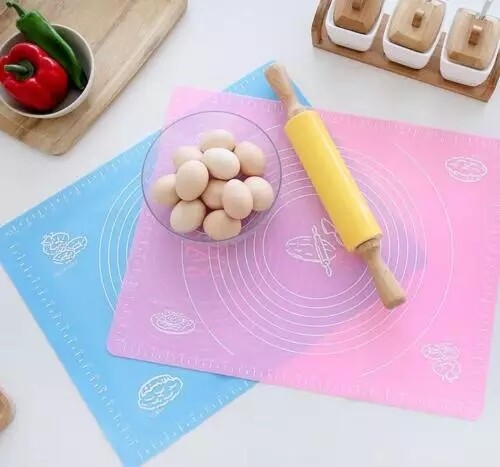 Fondant Mat Silicone Baking Cake Pastry Non-Stick Rolling Dough Pad Sheet New gallery
