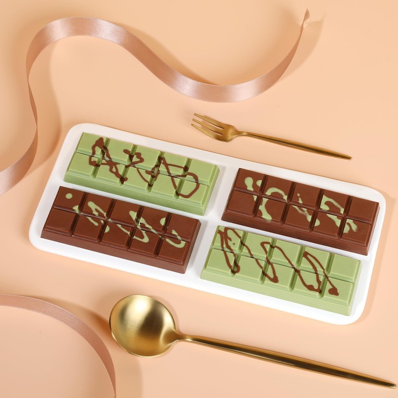 Chocolate Bar Mold - Non-Stick Chocolate Molds, Food Grade Silicone Deep Mold... gallery