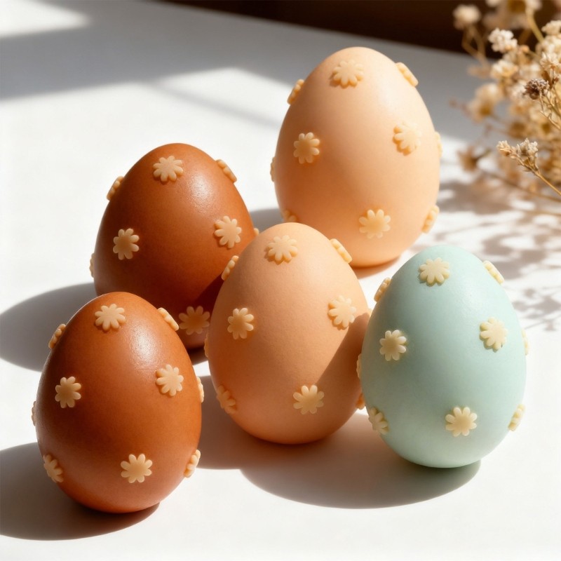 Easter Eggs Silicone Mold Grade Silicone for Soap Making gallery