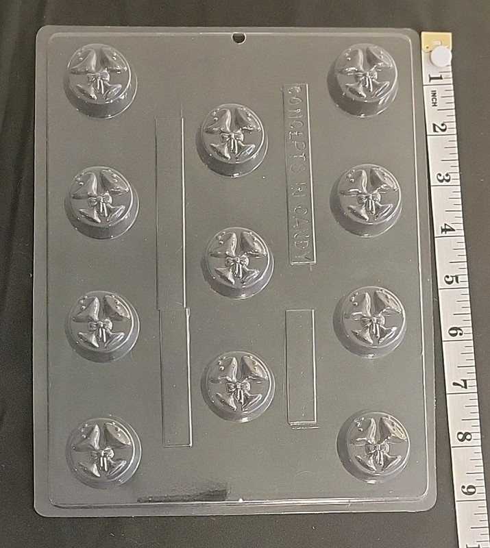 Concepts In Candy Wedding Champagne Glasses Shower Pieces Chocolate Mold