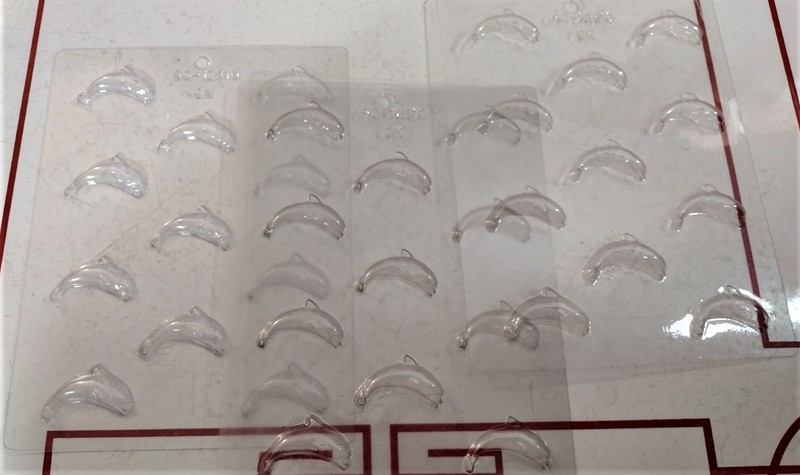 Dolphin CHOCOLATE Candie MOLD Fish (3 pc) gallery