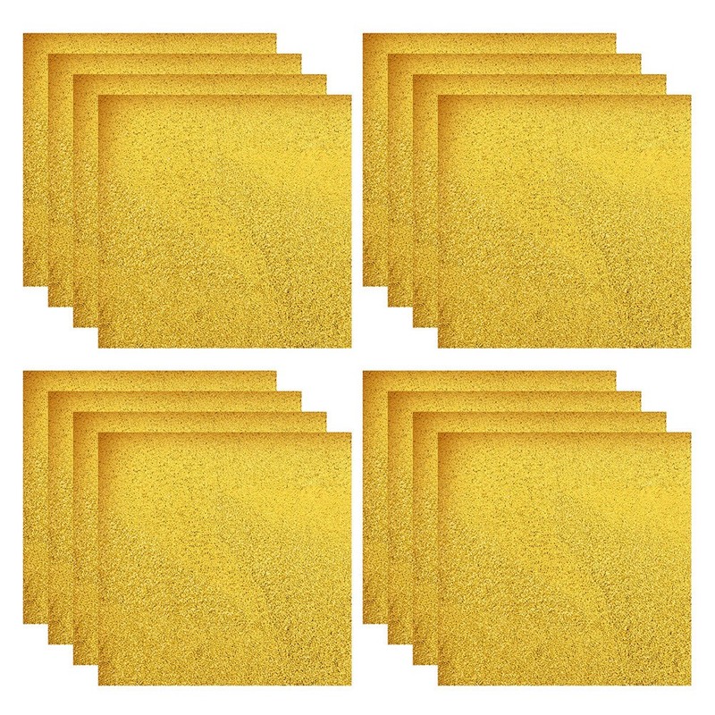 200Pcs Golden Foil Candy Wrappers Aluminum Foil Sheets for Party Gift Packaging gallery