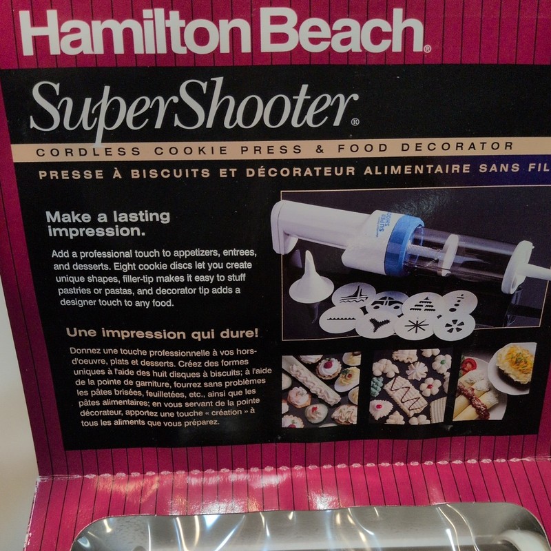 Hamilton Beach The Super Shooter Cookie Press - White gallery