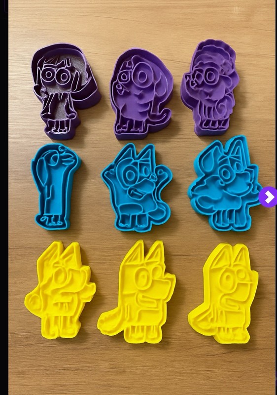 BLUEY COOKIE CUTTER Set