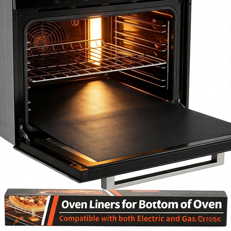 2 PCS Baking Mat (6.2 In x 9.3 In), microwave pads - large size, Black gallery