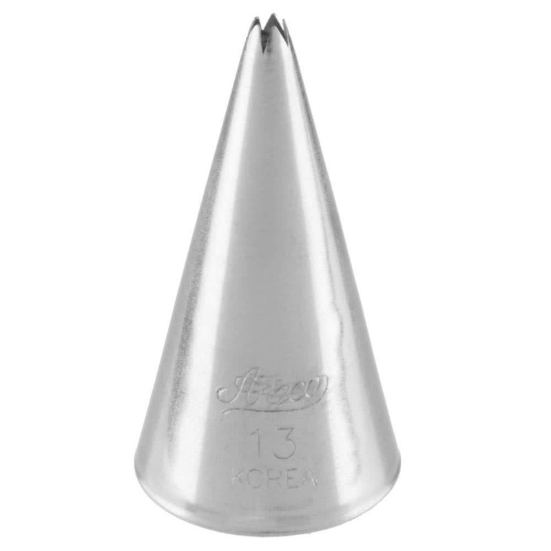 Star Tip #13 by Ateco Small, Silver