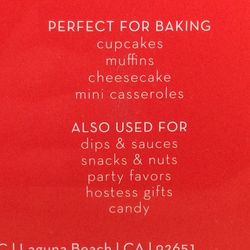 Baking & Snack Cups Heart Themed 50 Count Simply Baked Cupcakes Muffins gallery