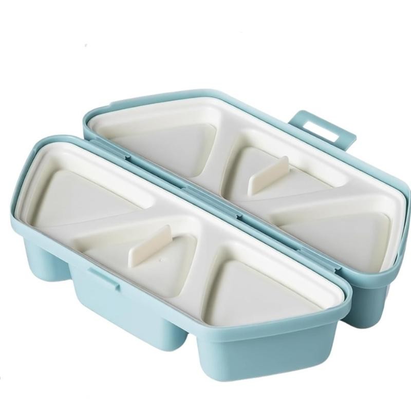 6-compartment Sushi Mold, Triangular Bento Box, Kitchenware Mold