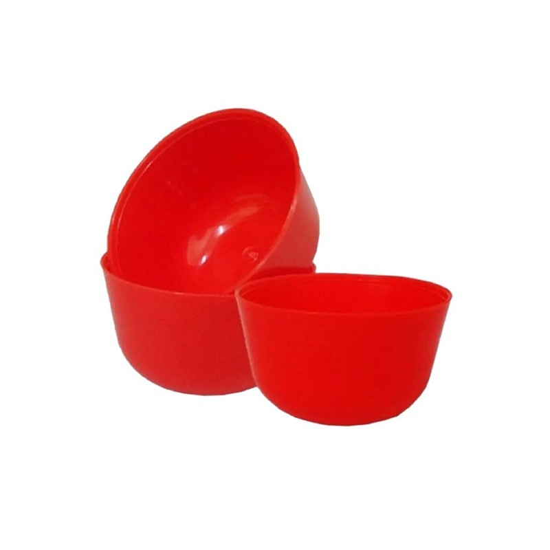 40 Pieces Puto Mold Talam Pichi Pudding Lompang Red Color 5cm Kueh Small Size
