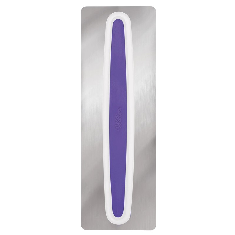 Stainless Steel Buttercream Icing Smoother, 9 x 3-inch
