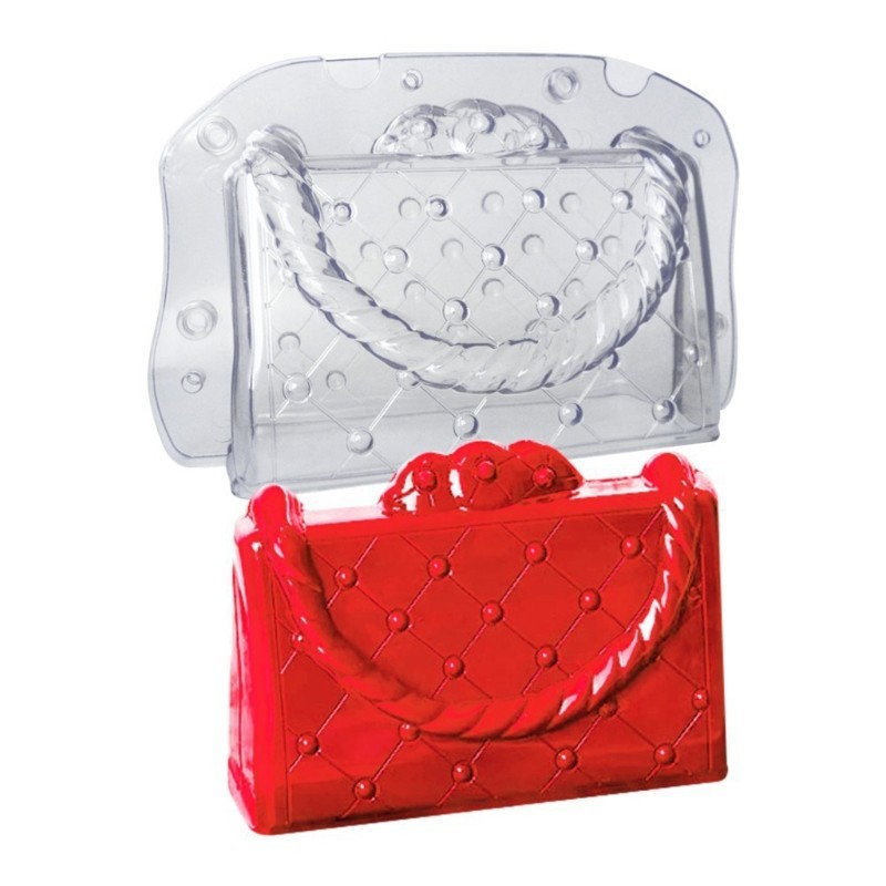 3D Handbag-Shaped Cake Decor Fondant Mold for Candy Molding Make DIY Baking Tool