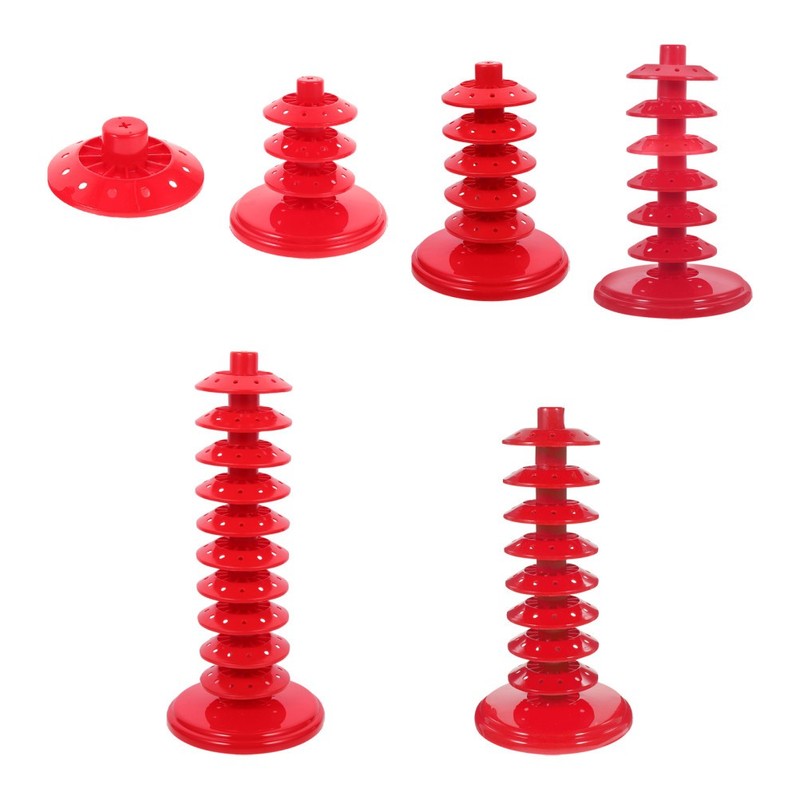 6pcs Lollipop Display Stand: Multi-Tier Tower Organizer - Adjustable Cake Pop gallery