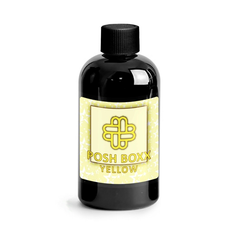 MADE IN USA - Edible Ink Refill for DIY Cake and Cookie Decoration- Yellow 2 oz