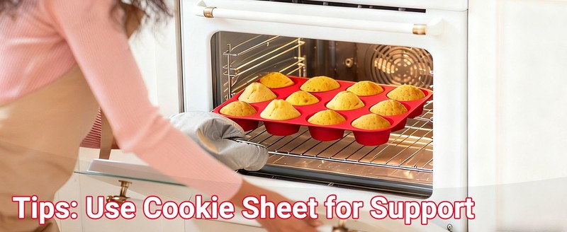 2 Pack Silicone Muffin Pans for Baking & Cupcake Pan - 12 Cup Regular Size gallery