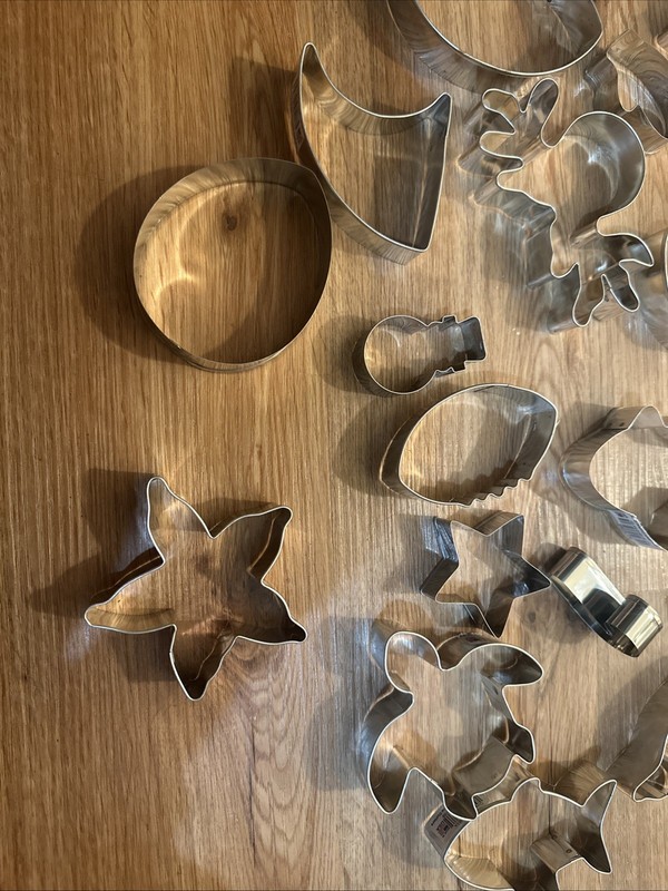 Ann Clark Cookie Cutter Animals Shapes Christmas 18 Piece Set MADE USA Q35 gallery