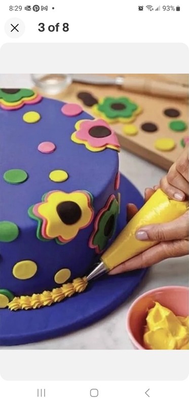 3 Cake Boss Flower Cake Kits25 Piece Decorating Kit Baking – NEW