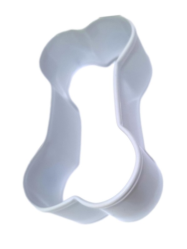 White Bone 3.25" Steel Cookie Cutter R&M Dog Treat Halloween Paw Patrol gallery