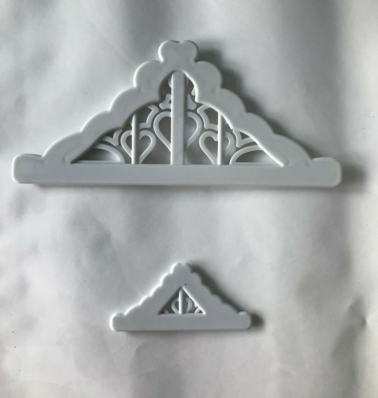 Easy To Use 2 in 1 Crown/Tiara Fondant Impression Mould For Cakes And Cupcakes gallery
