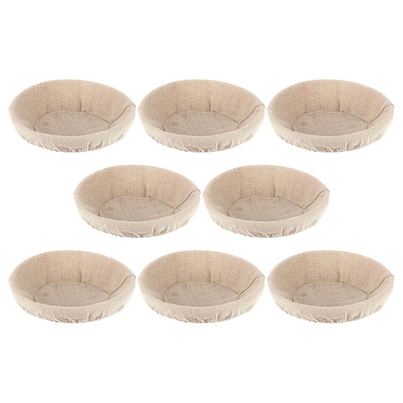Home Use Khaki Cotton Linen Bread Proofing Cover Reusable Dough Rising Cloth gallery