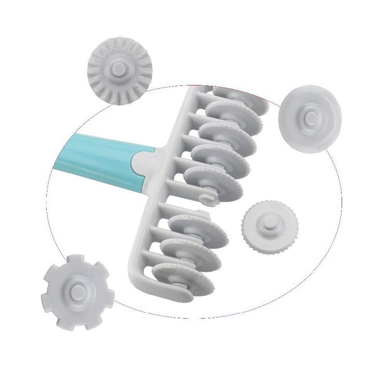 Wheel Roller Pastry Mould Household Baking Pastry Tools Wheels Time-Saver Dou... gallery