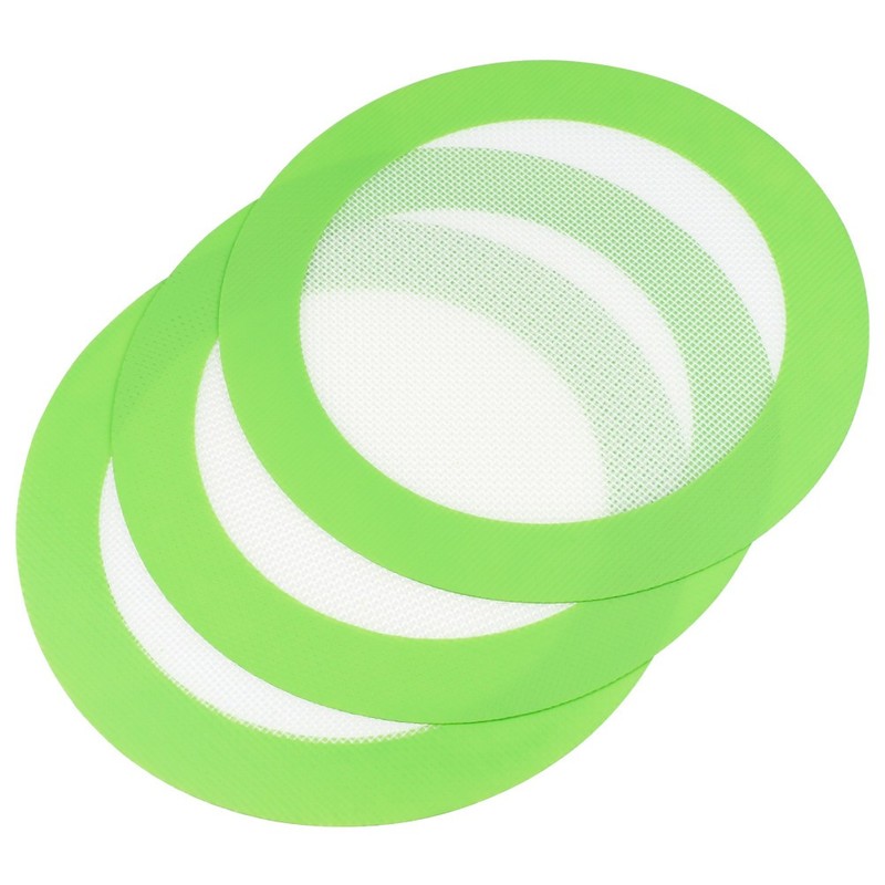 3Pcs Heat Resistant Silicone Baking Mats Non Stick Pastry Sheet Bbq Use gallery