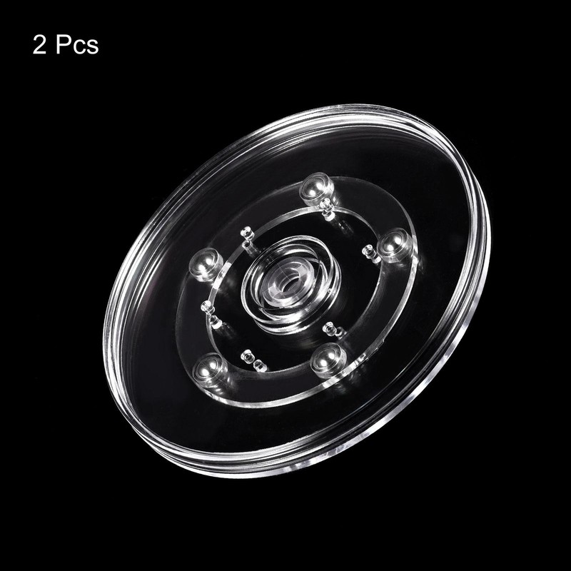5 inch rotary swivel holder with steel ball bearings, empty 2pcs gallery